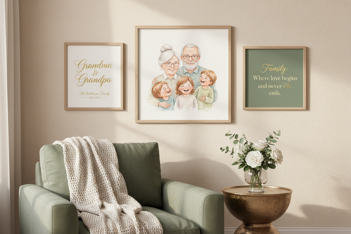 Grandparents Wall Arts
